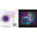 FRACTAL ART DESIGN GREETING CARD Swirling Bubbles